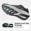 image:imageKSwiss Womens Shadx Leather Running amp Walking ShoesBlackWhite
