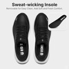 image:imageKSwiss Womens Shadx Leather Running amp Walking ShoesBlackWhite
