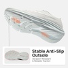 image:imageKSwiss Womens Shadx Leather Running amp Walking ShoesWhiteBlue
