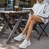 image:imageKSwiss Womens Slip Step EasyOn Cushioned Walking ShoesGrayWhite