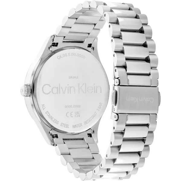 Calvin Klein CK Iconic  Mens and Womens Quartz Wristwatch  Stainless Steel Bracelet  Water Resistant 3 ATM30 Meters  Premium Fashion Timepiece for Every Occasion  32mm 35mm 40mmMidnight