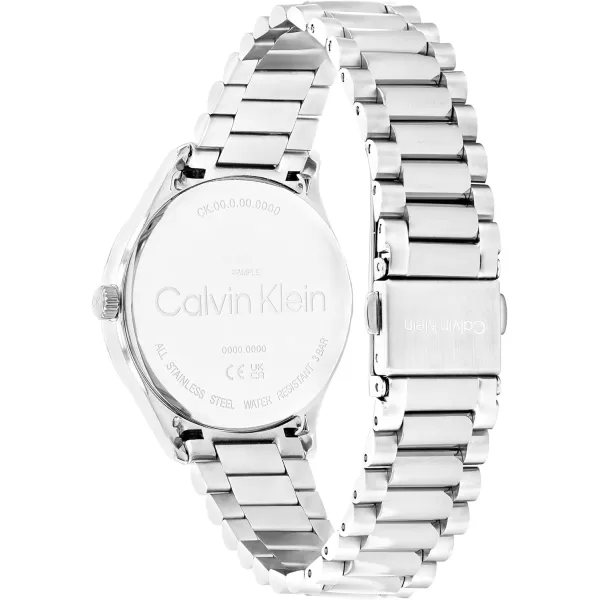 Calvin Klein Iconic Stainless Steel 35 MM Case Watch with TT Bracelet Model 25200168