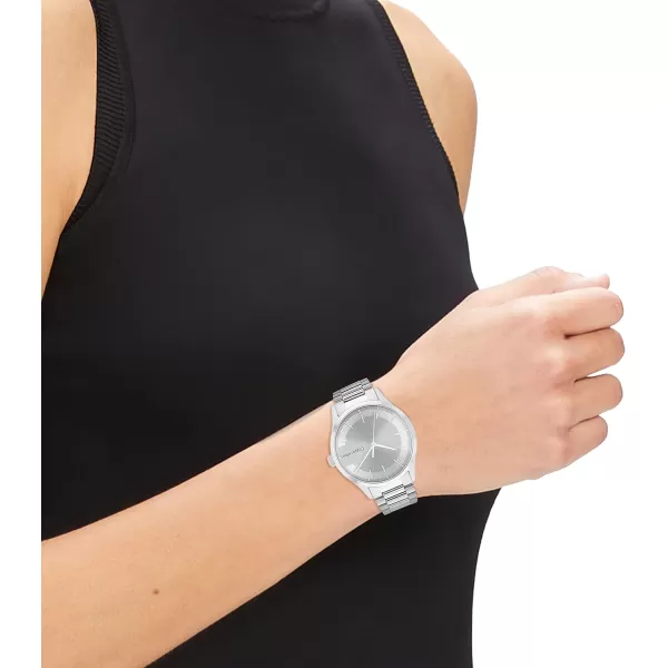 Calvin Klein Iconic Stainless Steel 40 MM Case Watch with SS Bracelet Model 25200036
