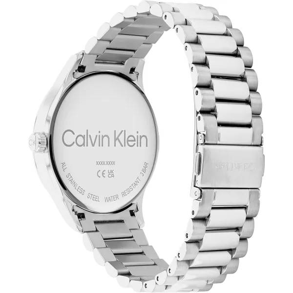 Calvin Klein Iconic Stainless Steel 40 MM Case Watch with SS Bracelet Model 25200036