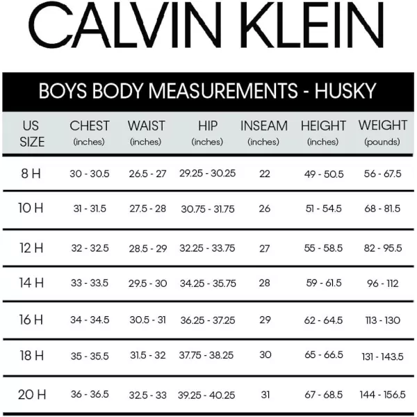 Calvin Klein Boys FlatFront BiStretch Dress Pant Straight Leg Fit Belt Loops amp Front PocketsBlack