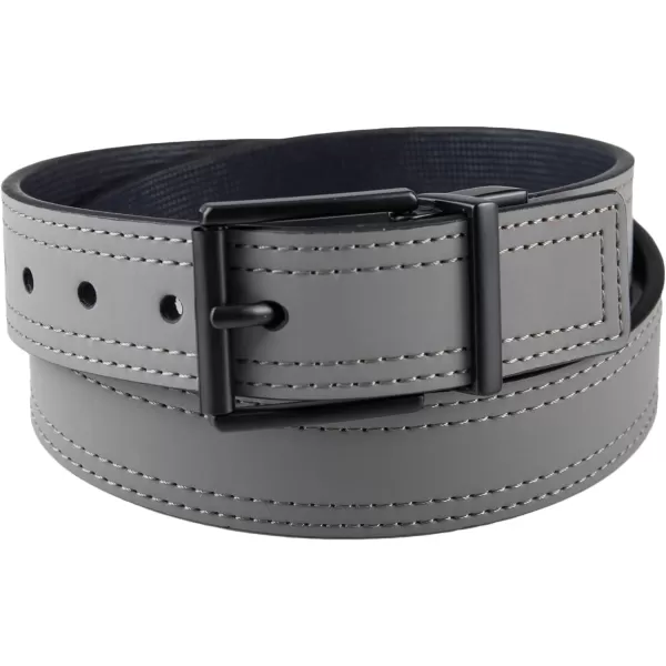 Calvin Klein Boys Reversible Leather BeltGreyNavy