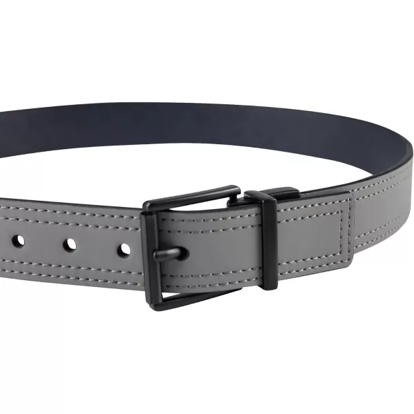 Calvin Klein Boys Reversible Leather BeltGreyNavy