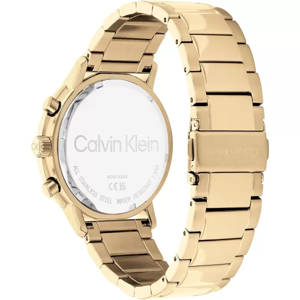 Calvin Klein Gents Watches The Essence of StyleGoldBlack 44