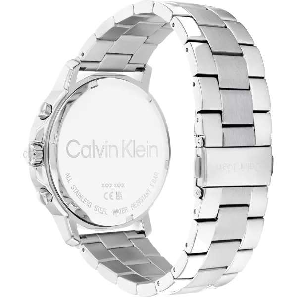 Calvin Klein Gents Watches The Essence of StyleSilverBlack 46
