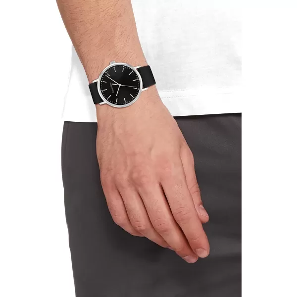 Calvin Klein Mens Quartz Watches Uncompromising StyleBlack 42