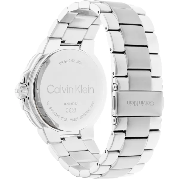 Calvin Klein Mens Watches Timeless AppealSilverBlack