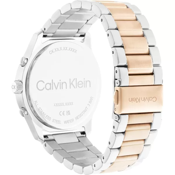 Calvin Klein Mens Watches Timeless AppealTwo ToneBlack