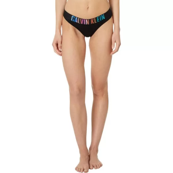 Calvin Klein Womens Standard Intense Power Pride BikiniBlack W Ombre Pride Wb