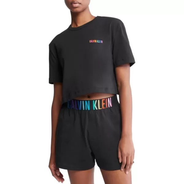 Calvin Klein Womens TShirtBlack W Ombre Pride Wb