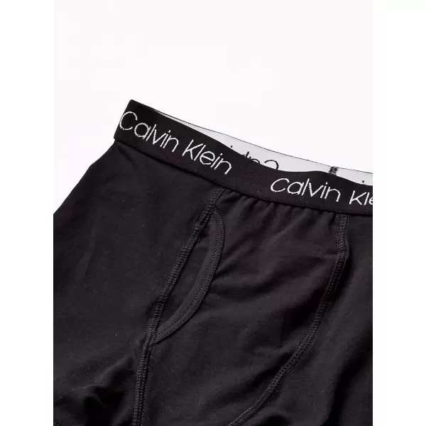 Calvin Klein Boys 2 Pack Boxer Briefs  Premium Cotton ComfortBlackHeather GreyBlack