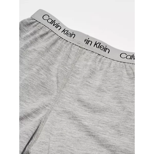 Calvin Klein Boys Little Lounge Pajama Shorts 2 PackGrey  Blue