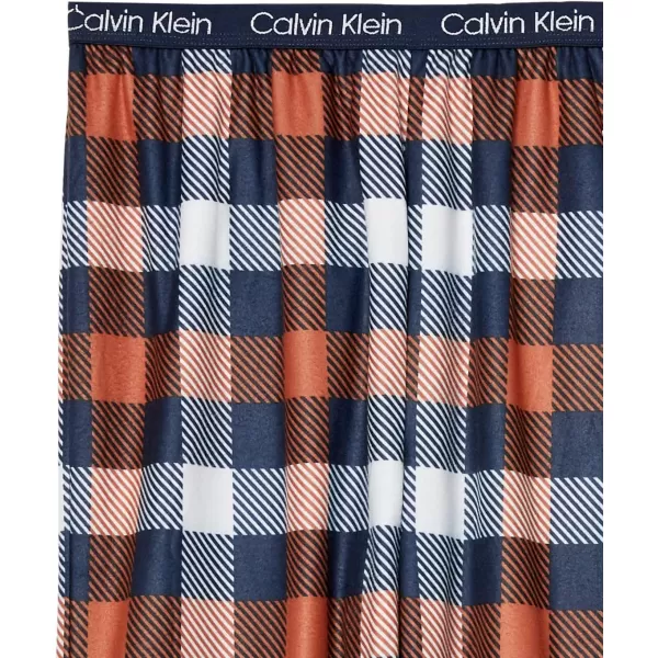 Calvin Klein Boys Little Sleepwear Super Soft Brushed Micro Pajama Pant 2 PackCk Statement