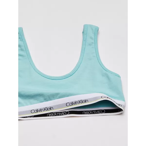 Calvin Klein Girls Modern Cotton Bralette Bra 2Pack2 PackrainbowBaby Blue