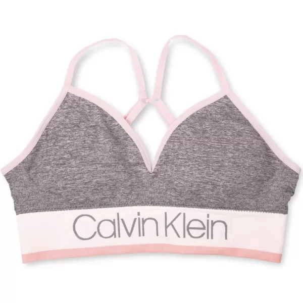 Calvin Klein Girls Seamless Long Line Wirefree Comfort Bralette BraLong Line  Ck