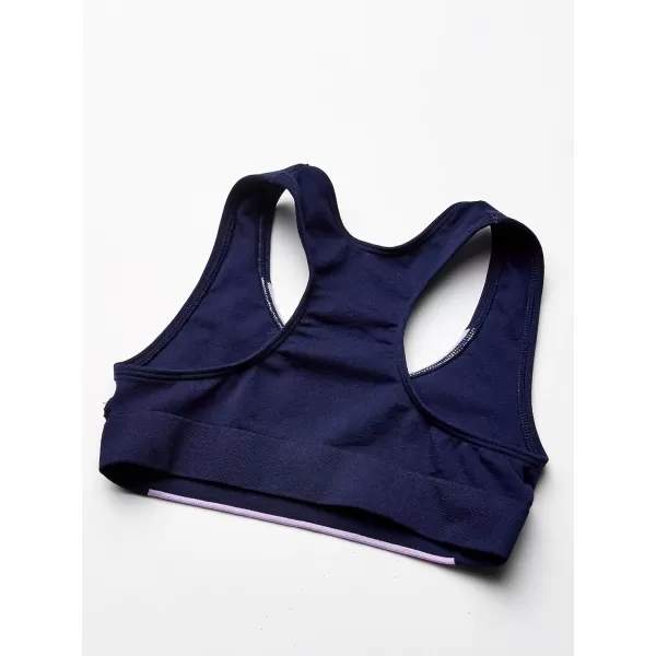 Calvin Klein Girls Seamless Wirefree Comfort Bralette BraLilac Purple With Ck Logo