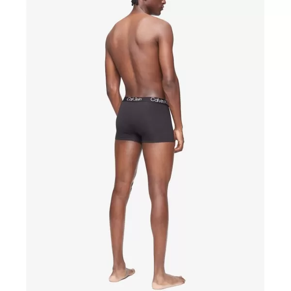 Calvin Klein Mens Ultra Soft Modern Modal Trunk3 Black