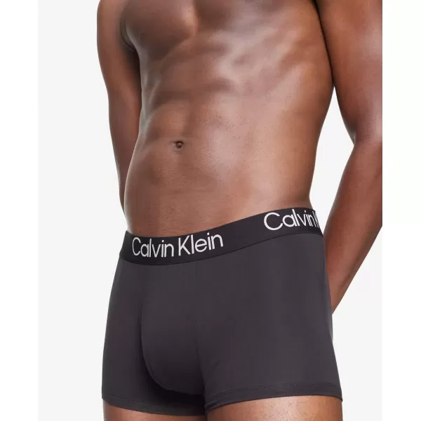 Calvin Klein Mens Ultra Soft Modern Modal Trunk3 Black