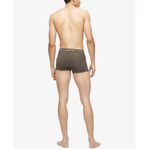 Calvin Klein Mens Ultra Soft Modern Modal TrunkProcess Green