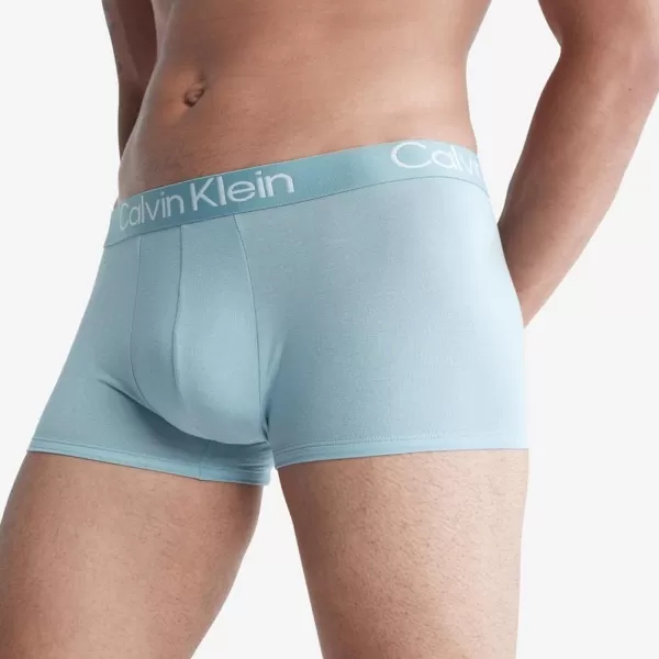 Calvin Klein Mens Ultra Soft Modern Modal TrunkTourmaline  Grey Heather  Sleek Grey