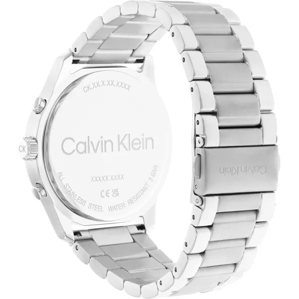 Calvin Klein Mens Watches Timeless AppealBlueSilver