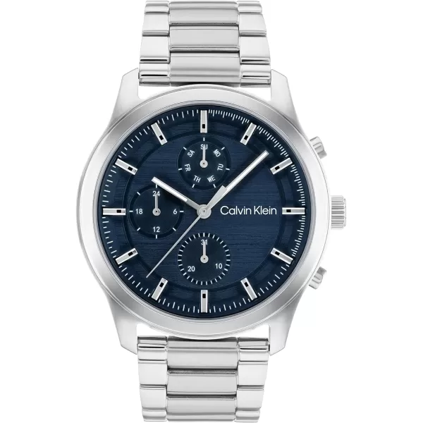 Calvin Klein Mens Watches Timeless AppealNavySilver