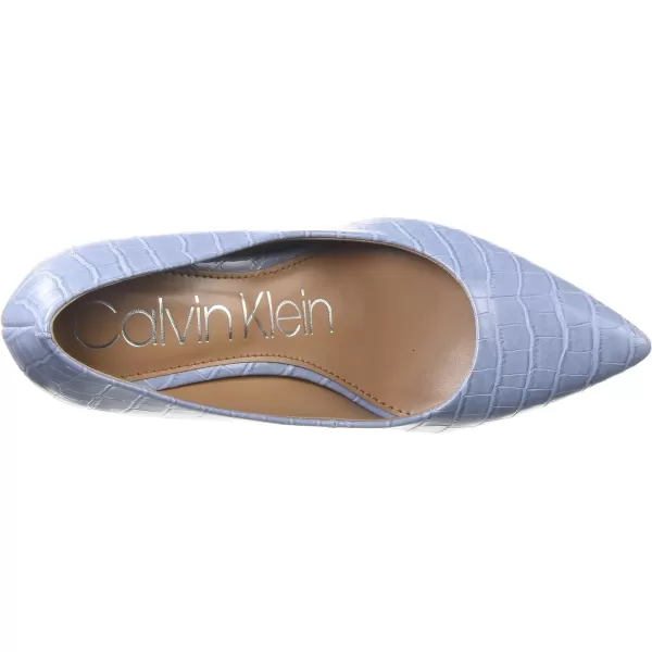 Calvin Klein Womens Gayle PumpBlue Crocodile 451