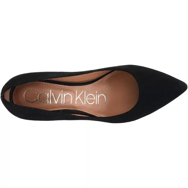 Calvin Klein Womens Gayle PumpLight Gray Patent