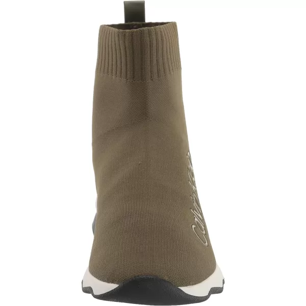 Calvin Klein Womens Karmina SneakerOlive Green 300