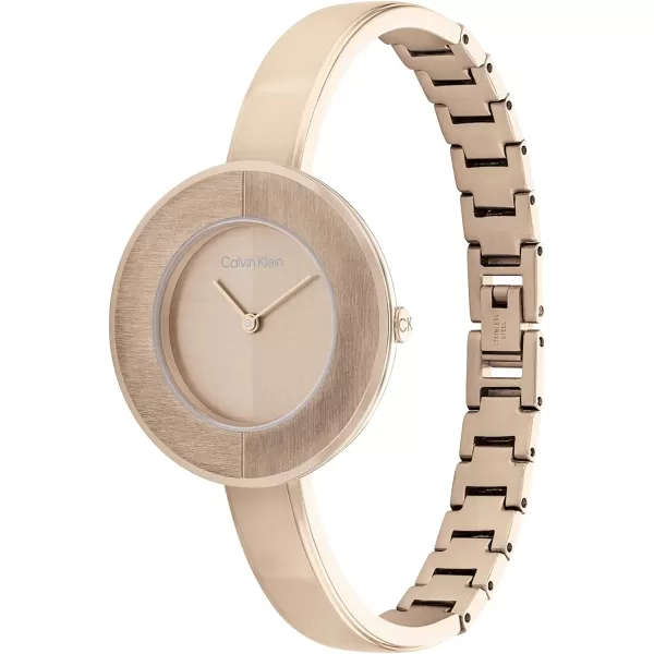 Calvin Klein Womens Watches Chic and ConfidentCarnation Gold