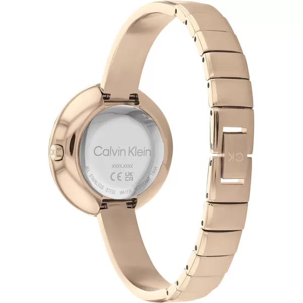 Calvin Klein Womens Watches Chic and ConfidentCarnation Gold