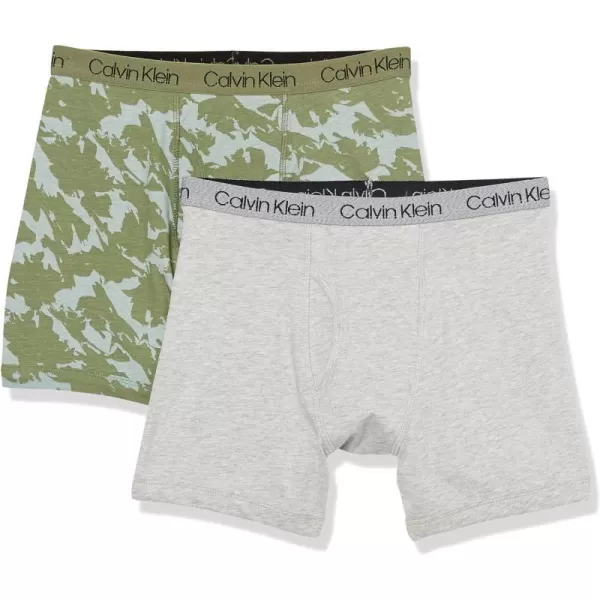 Heather Grey/Olivine Splatter Camo