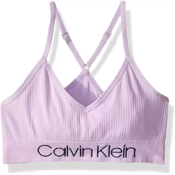 Calvin Klein Girls Seamless Wirefree Comfort Bralette BraLilac Purple