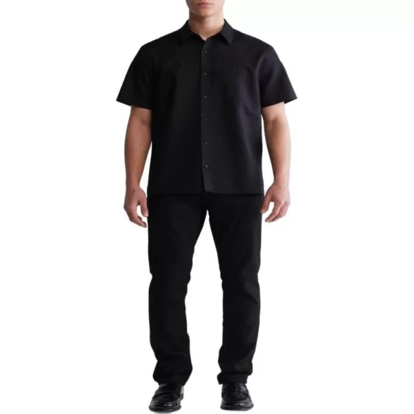 Calvin Klein Mens Woven TopBlack Beauty