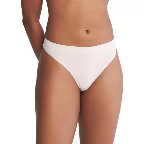 Calvin Klein Womens Bonded Flex MidRise ThongNymphs Thigh