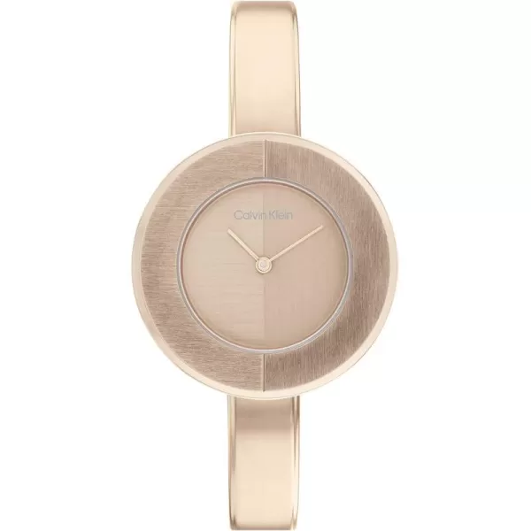 Calvin Klein Womens Watches Chic and ConfidentCarnation Gold