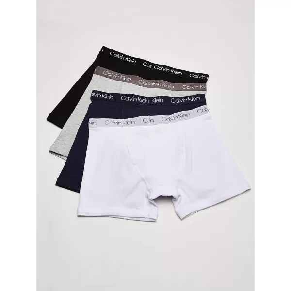 Calvin Klein Boys Underwear 4 Pack Boxer Brief Value PackSolid Pack