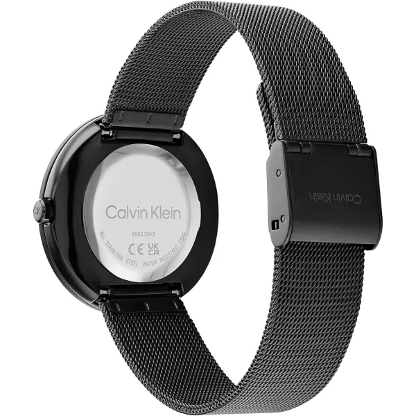 Calvin Klein Womens Quartz Watches Feminine FinesseBlack