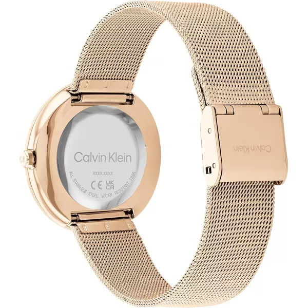 Calvin Klein Womens Quartz Watches Feminine FinesseCarnation