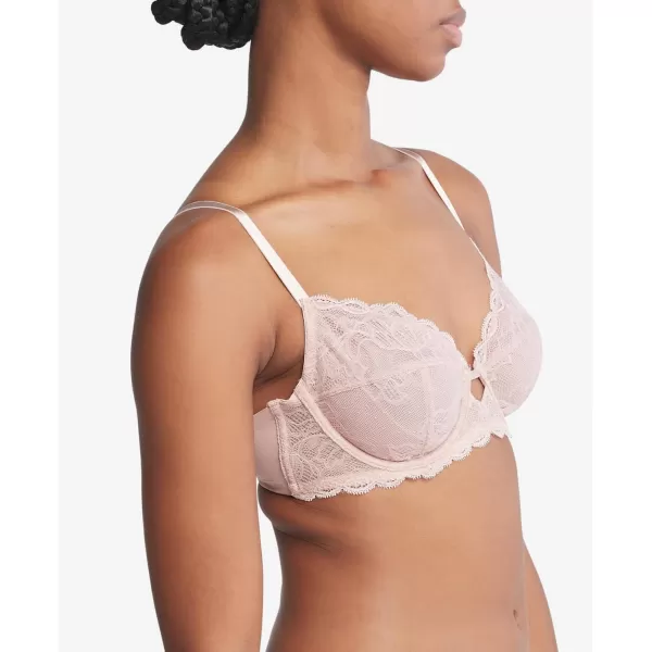 Calvin Klein Womens Seductive Comfort Unlined Lace BraSubdued