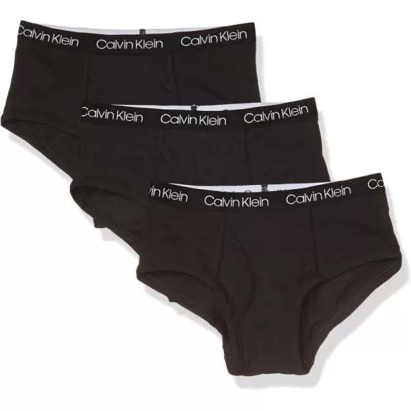 Calvin Klein Boys Little Modern Cotton Assorted Briefs Underwear 3 PackWhiteBlackHeathergrey SmallCalvin Klein Boys Little Modern Cotton Assorted Briefs Underwear 3 PackWhiteBlackHeathergrey Small