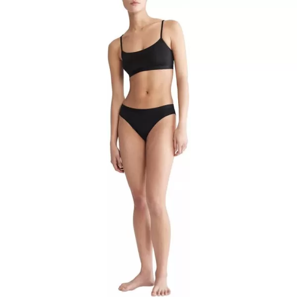 Calvin Klein Womens Form to Body Unlined BraletteBlack