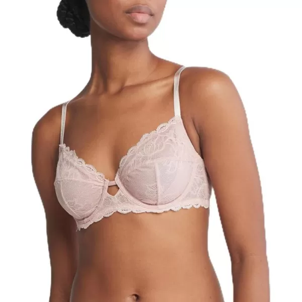 Calvin Klein Womens Seductive Comfort Unlined Lace BraSubdued