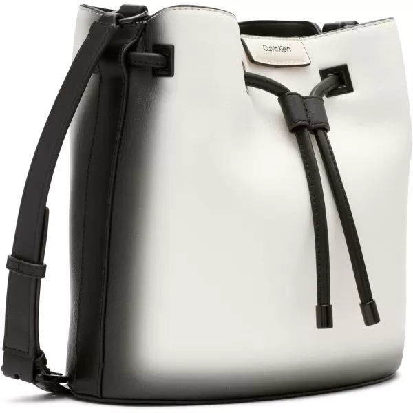 Calvin Klein Ash Bucket CrossbodyCherub WhiteBlack