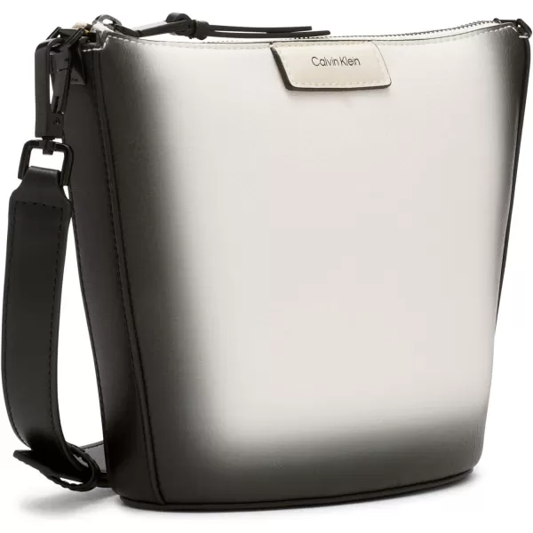 Calvin Klein Ash NorthSouth CrossbodyCherub WhiteBlack