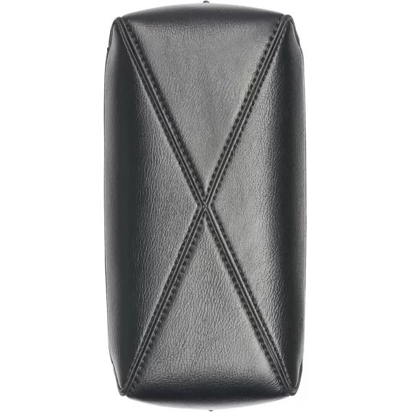 Calvin Klein Aura NorthSouth Top Zip CrossbodyBlackSilver